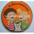 family silicone cup mat/silicone cup pad